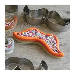 Clearance Cerf Dellier Lot de 3 emporte-pièces moustaches en inox