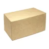 Outlet Cerf Dellier Lot de boîte à buche en kraft (x25) - 30 x 11,5 x 10,5 cm