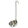 Hot Cerf Dellier Louche inox à fond plat pour pizza 10 cm