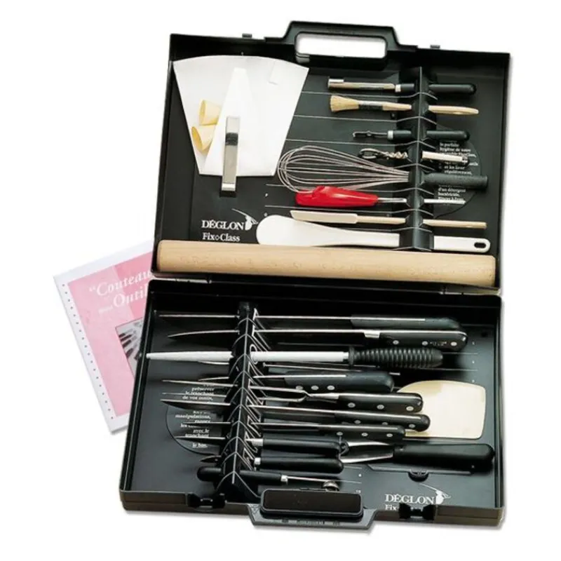 Hot Cerf Dellier Mallette cuisine 26 pièces Fix-Class