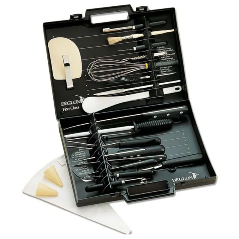 Hot Cerf Dellier Mallette de cuisine Fix-Class 23 pièces