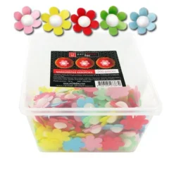 Sale Cerf Dellier Marguerites assorties en azyme (x200)