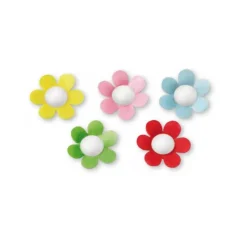 Sale Cerf Dellier Marguerites assorties en azyme x12