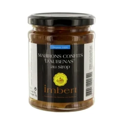 Outlet Cerf Dellier Marrons confits d'Aubenas au sirop Imbert 370 g