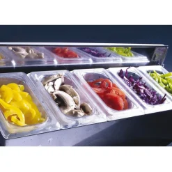 Discount Cerf Dellier Matfer condibox avec 5 bacs GN 1/9 cristal