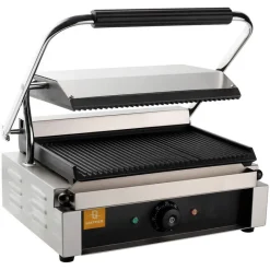 Cerf Dellier Matfer grill fonte rainurée simple 2,2 KW