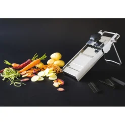 Hot Cerf Dellier Matfer mandoline inox sans poussoir