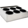 Online Cerf Dellier Matfer roll box inox 6 bols 38x36 cm