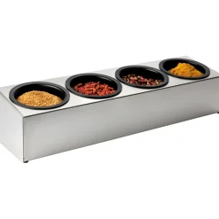 Sale Cerf Dellier Matfer roll box inox 4 bols 51x13,5 cm