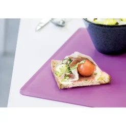 New Cerf Dellier Mealplak plateau carré 24,5 cm anthracite