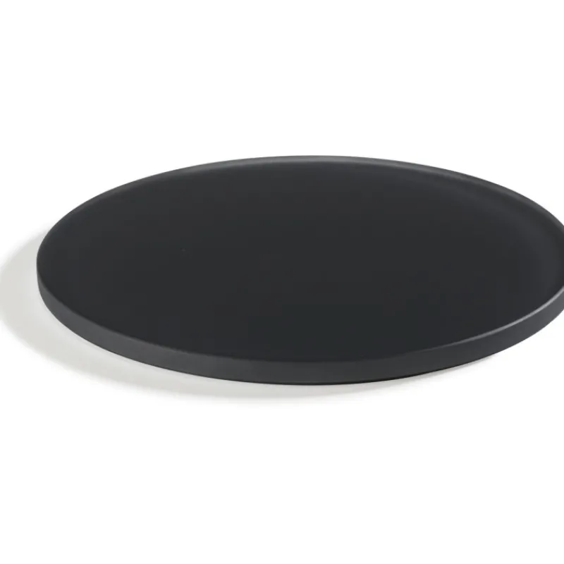 Cerf Dellier Mealplak plateau rond 24,5 cm anthracite