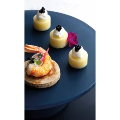 Discount Cerf Dellier Mealplak présentoirs à gâteaux ronds anthracite 11 cm