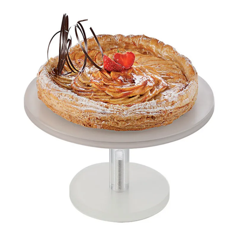 Discount Cerf Dellier Mealplak présentoirs à gâteaux ronds blanc 11 cm