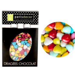 Outlet Cerf Dellier Mini coeurs chocolat assortis 500 g