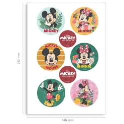 Best Cerf Dellier Mini disques azyme Mickey Minnie (x6)