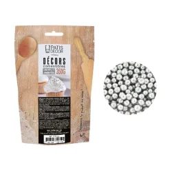 New Cerf Dellier Mini perles argentées comestibles Ø 2 mm 350 g