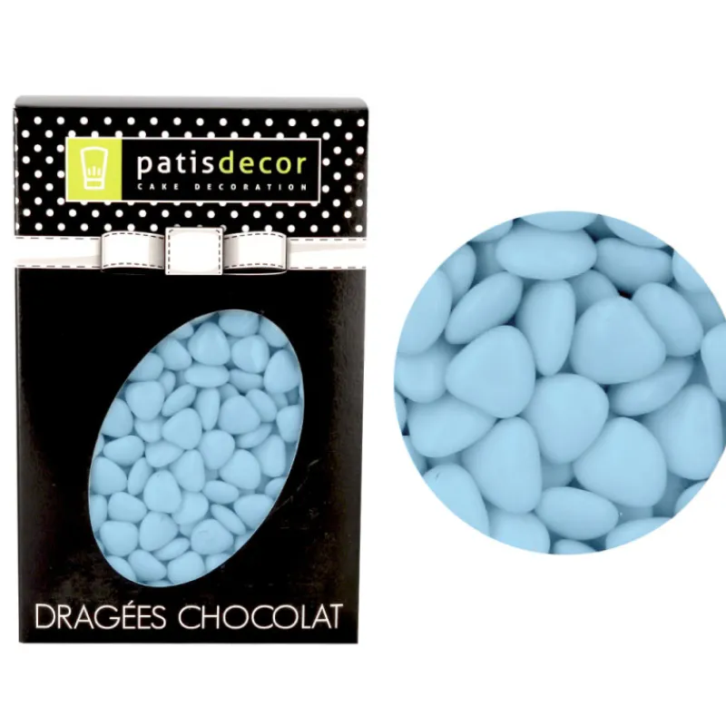 Outlet Cerf Dellier Mini-coeurs chocolat ciel 500 g