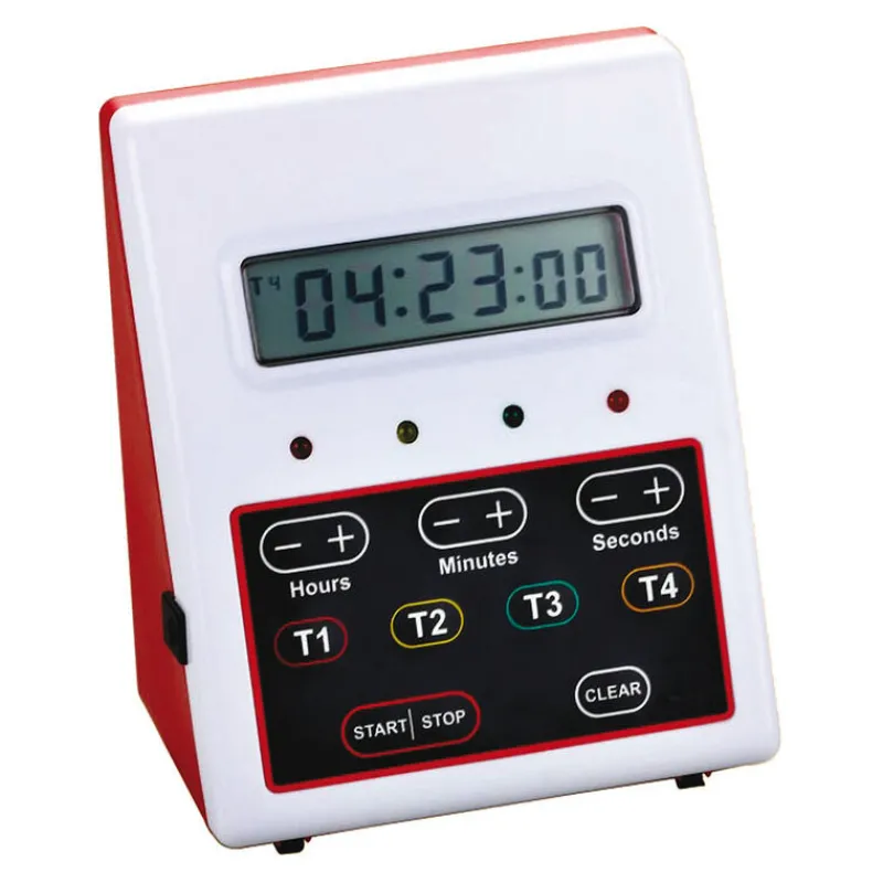 Sale Cerf Dellier Minuteur digital 4 x 99 heures, affiche heures, minutes et secondes