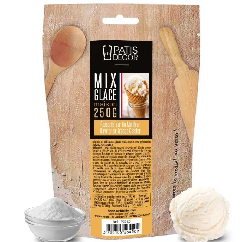 New Cerf Dellier Mix glace maison 250 g