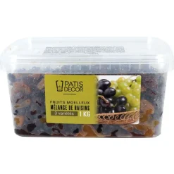 New Cerf Dellier Mélange de raisins 3 variétés 1 kg