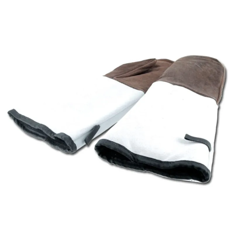 Best Cerf Dellier Moufles à enfourner en croûte de cuir