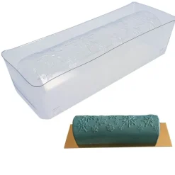 Outlet Cerf Dellier Moule à bûche PVC "Flocons"