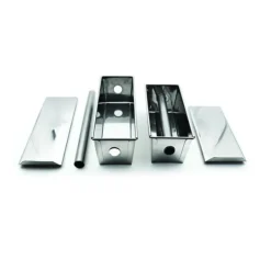 Sale Cerf Dellier Moule à cake en inox avec tube