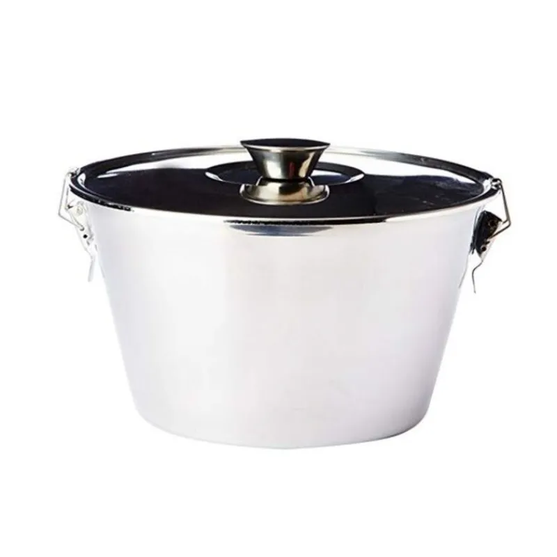 Outlet Cerf Dellier Moule à flan avec couvercle inox Ø 16 cm