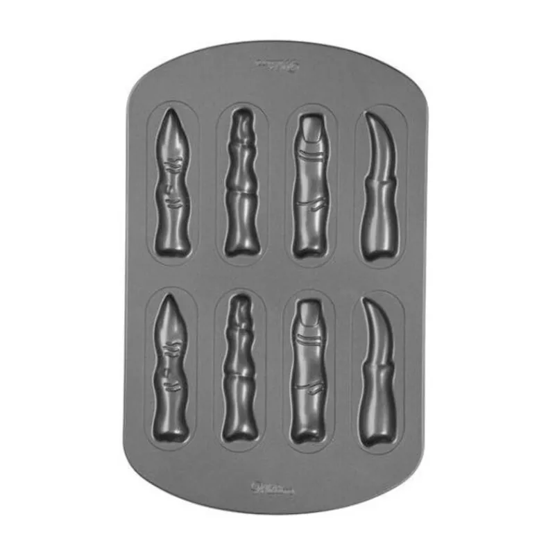 Cerf Dellier Moule à gâteau Halloween Doigts 3D Wilton
