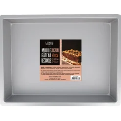 Outlet Cerf Dellier Moule à gâteau rectangulaire 28 x 39 cm H 10,2 cm