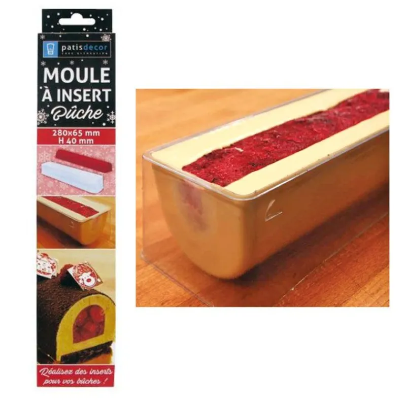 Best Cerf Dellier Moule à insert pour bûche PVC