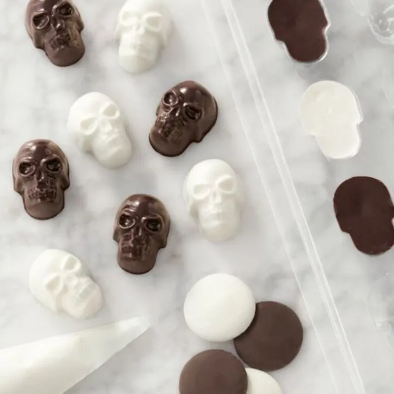 Discount Cerf Dellier Moule bonbon Crânes Wilton