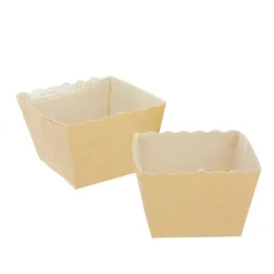 Hot Cerf Dellier Moule carton Easy Bake carré 4,5 cm (x80)