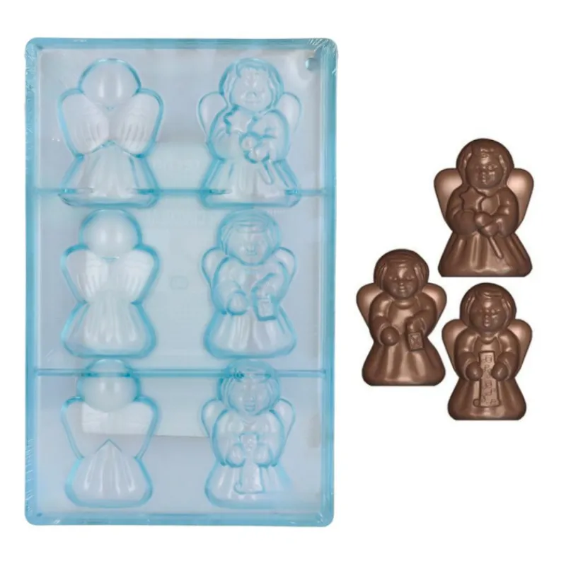 Discount Cerf Dellier Moule chocolat 3 Anges assortis Patisdécor