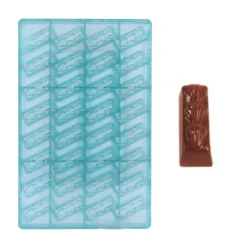 Cerf Dellier Moule chocolat 32 bûchettes