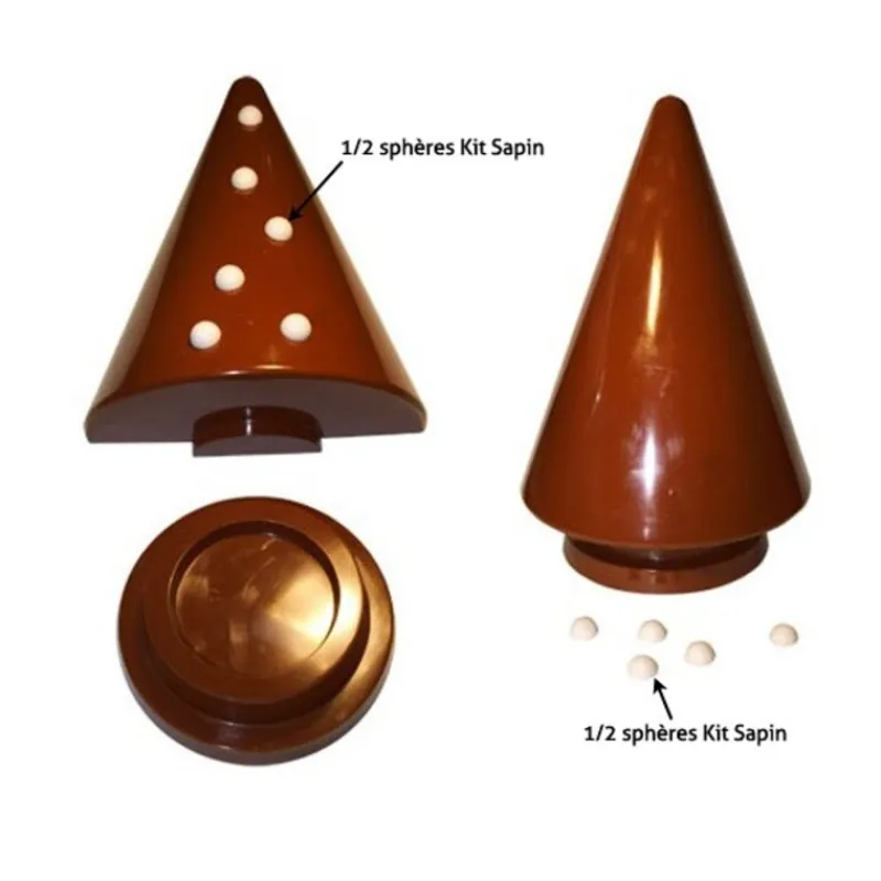 Best Cerf Dellier Moule chocolat 60 demi sphères