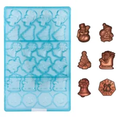 Outlet Cerf Dellier Moule chocolat 24 fritures de Noël