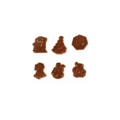 Outlet Cerf Dellier Moule chocolat 24 fritures de Noël