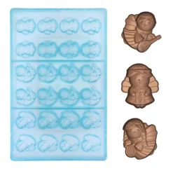 Cerf Dellier Moule chocolat ange Patisdécor