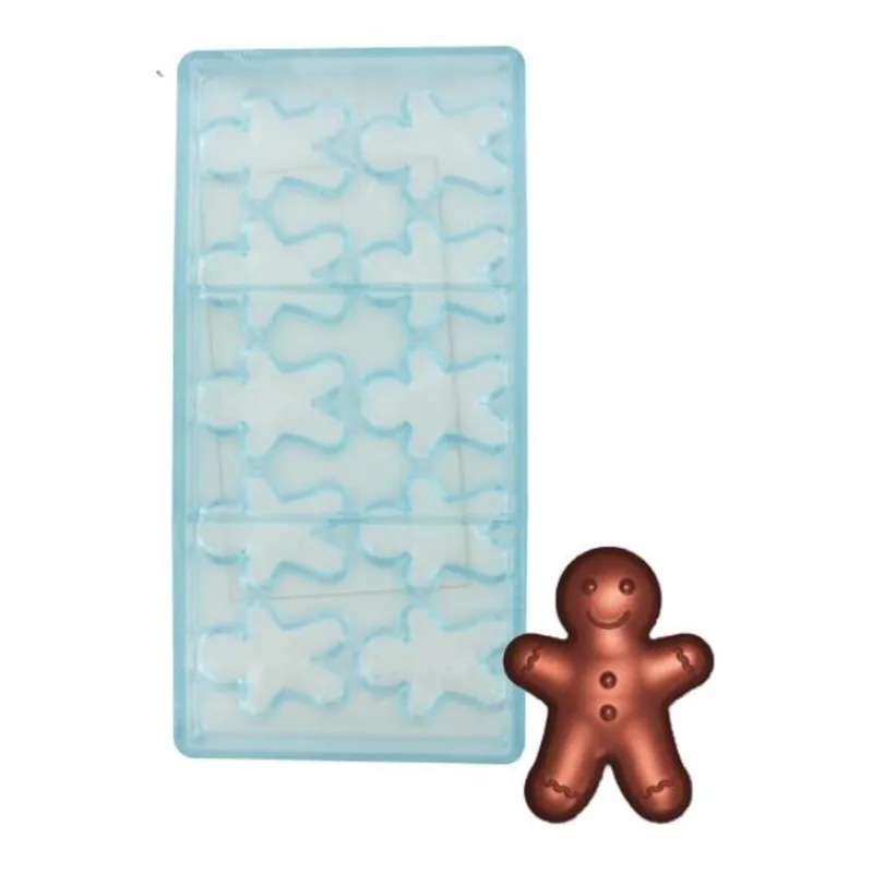 Cerf Dellier Moule chocolat Bonhomme pain d'épices