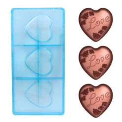 Best Cerf Dellier Moule chocolat coeurs Love