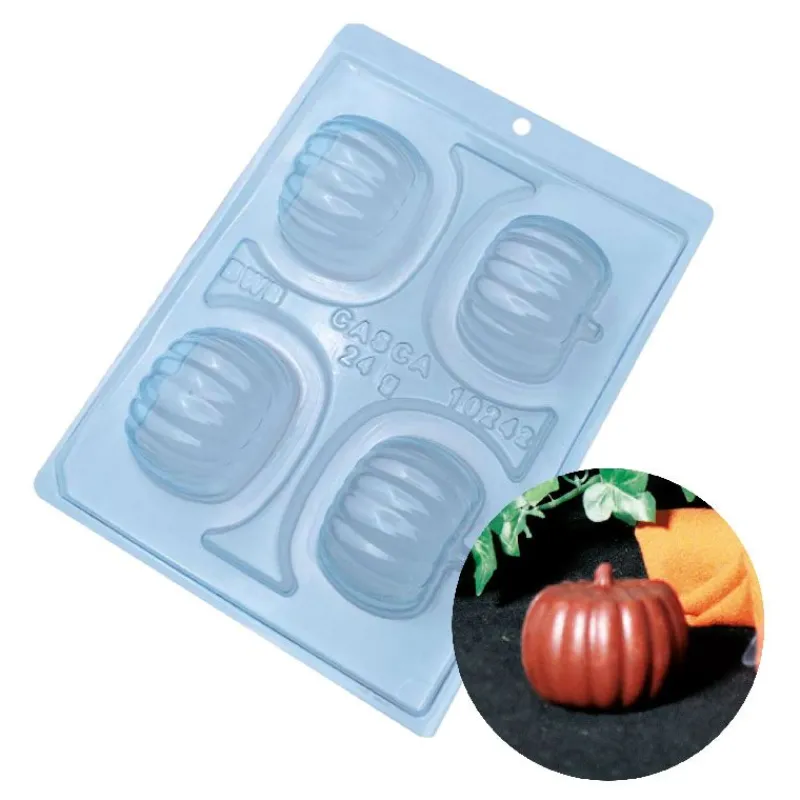 Discount Cerf Dellier Moule chocolat en 3 parties petites citrouilles
