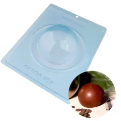 Hot Cerf Dellier Moule chocolat en 3 parties demi-sphère 10 cm