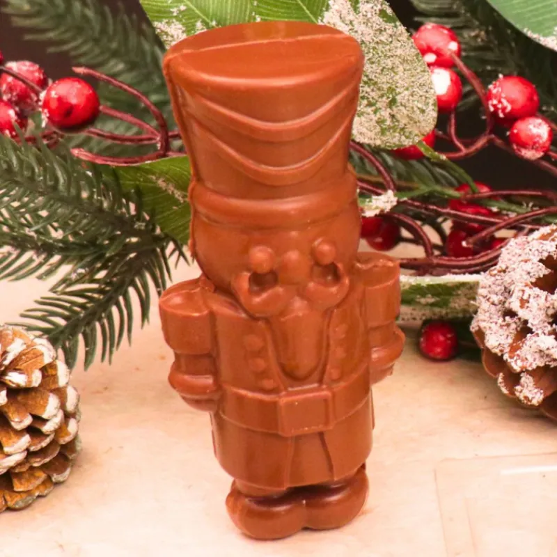 Outlet Cerf Dellier Moule chocolat en 3 parties 1 casse-noisette 3D