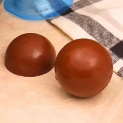 New Cerf Dellier Moule chocolat en 3 parties 5 demi sphères