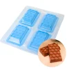Clearance Cerf Dellier Moule chocolat en 3 parties 4 mini tablettes 3D