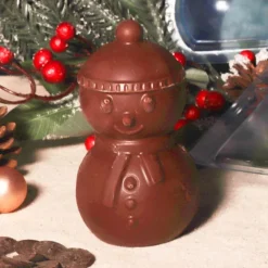Discount Cerf Dellier Moule chocolat en 3 parties Bonhomme de neige Noël Patisdécor