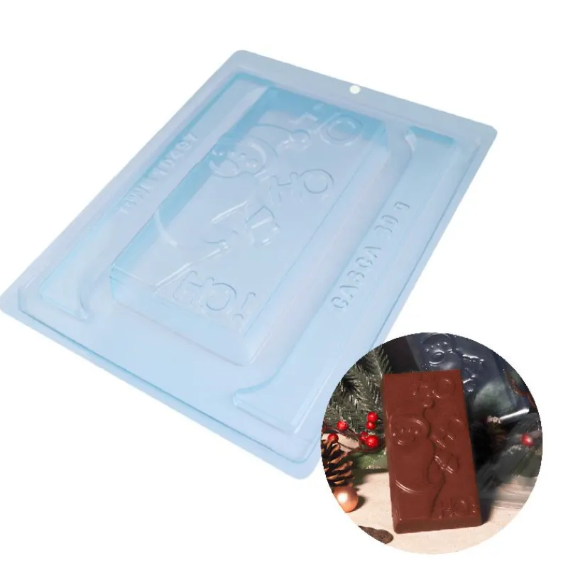 Best Cerf Dellier Moule chocolat en 3 parties Tablette père Noël Patisdécor