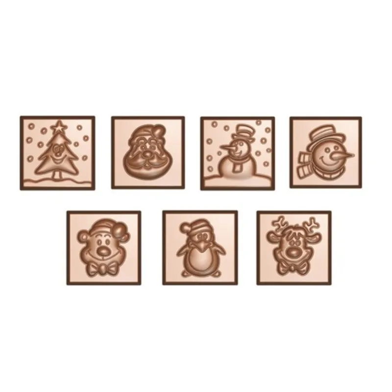 Hot Cerf Dellier Moule chocolat Napolitains Noël