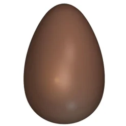 Cerf Dellier Moule chocolat oeuf 14 cm